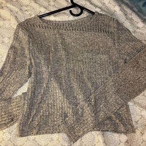 gray long sleeve, size medium, color gray